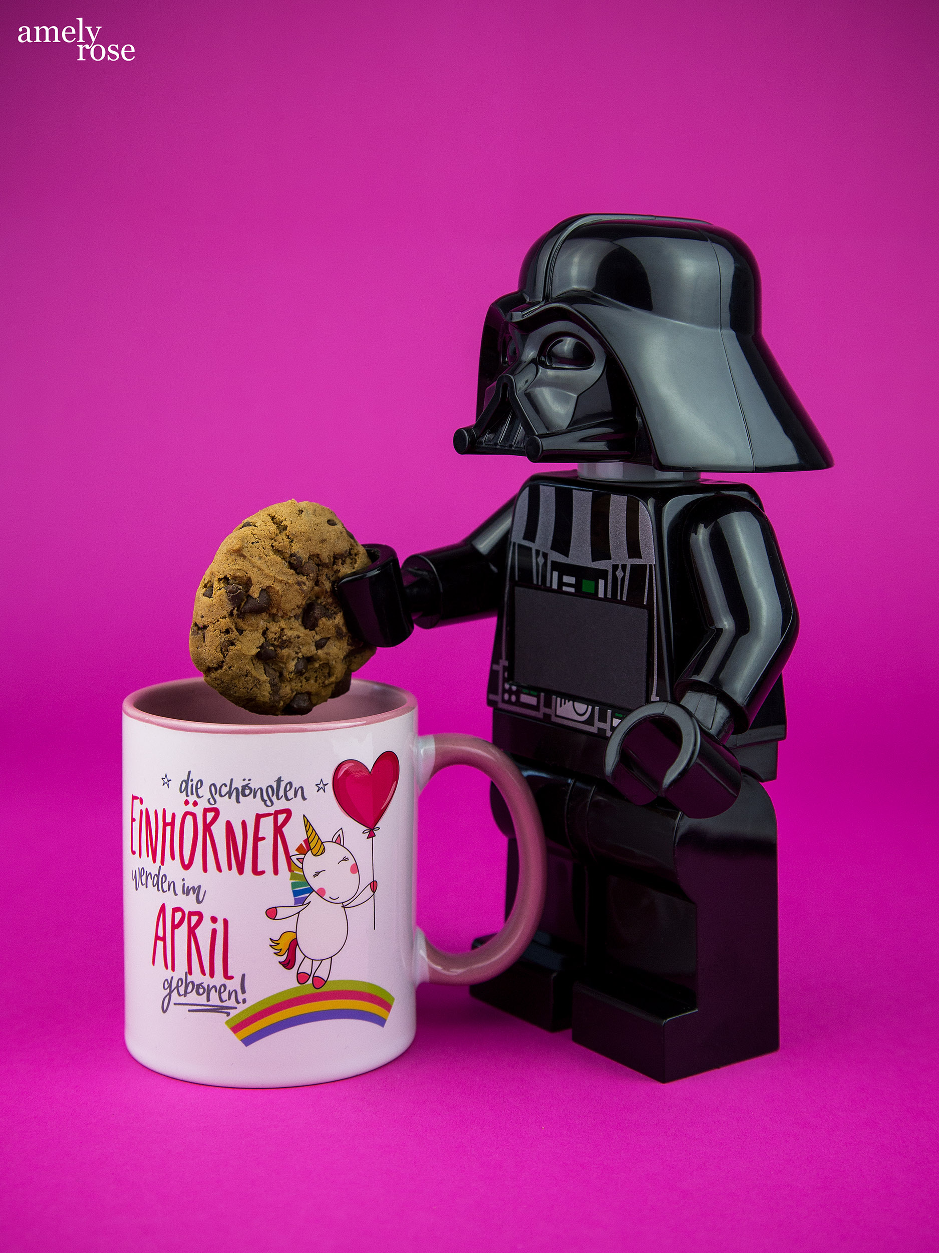 Amely Rose, german influencer und deutscher fashionblog pink star wars kaffee