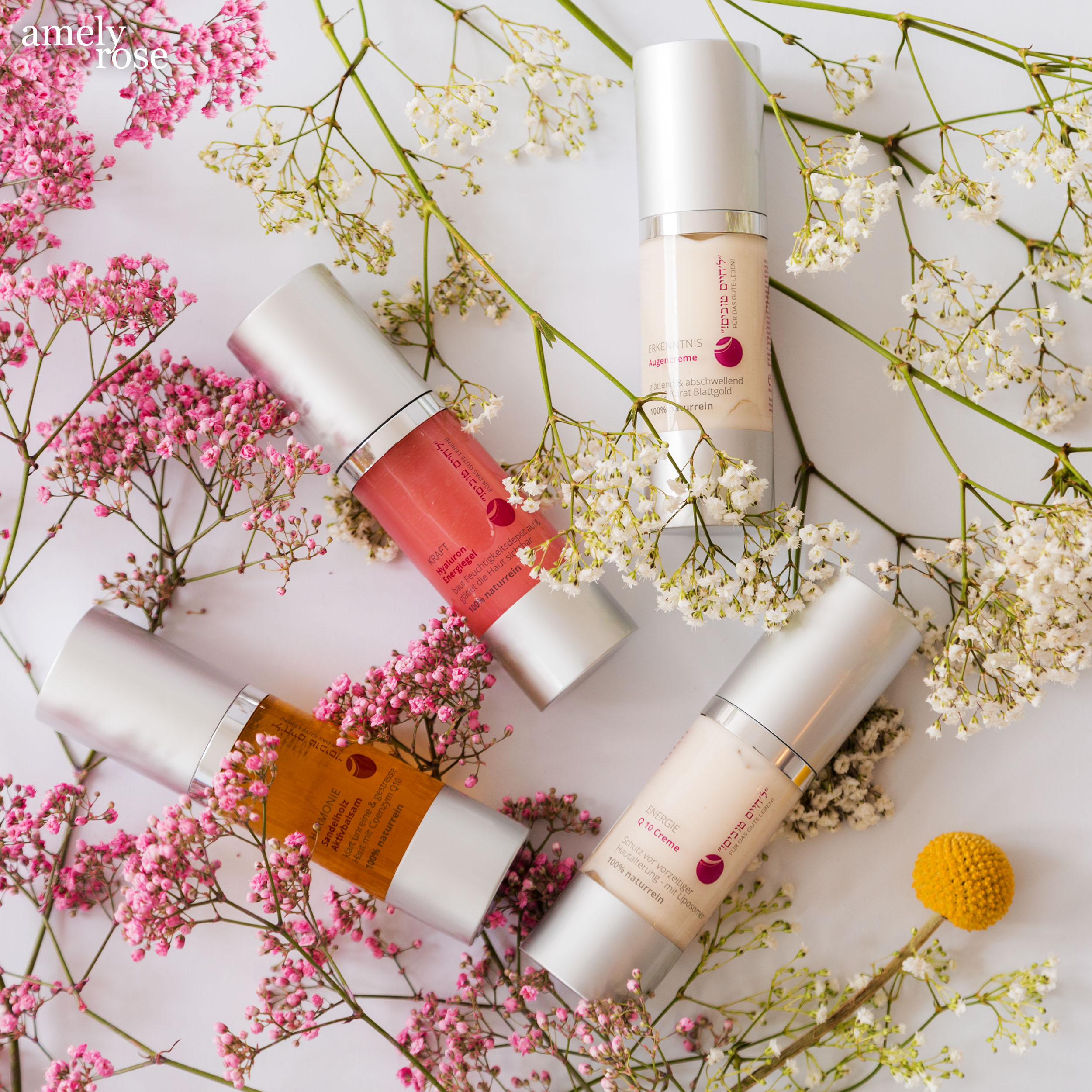 Amely Rose Naturkosmetik Beauty Produkte Guide Gesichtspflege Fuer das Gute Leben