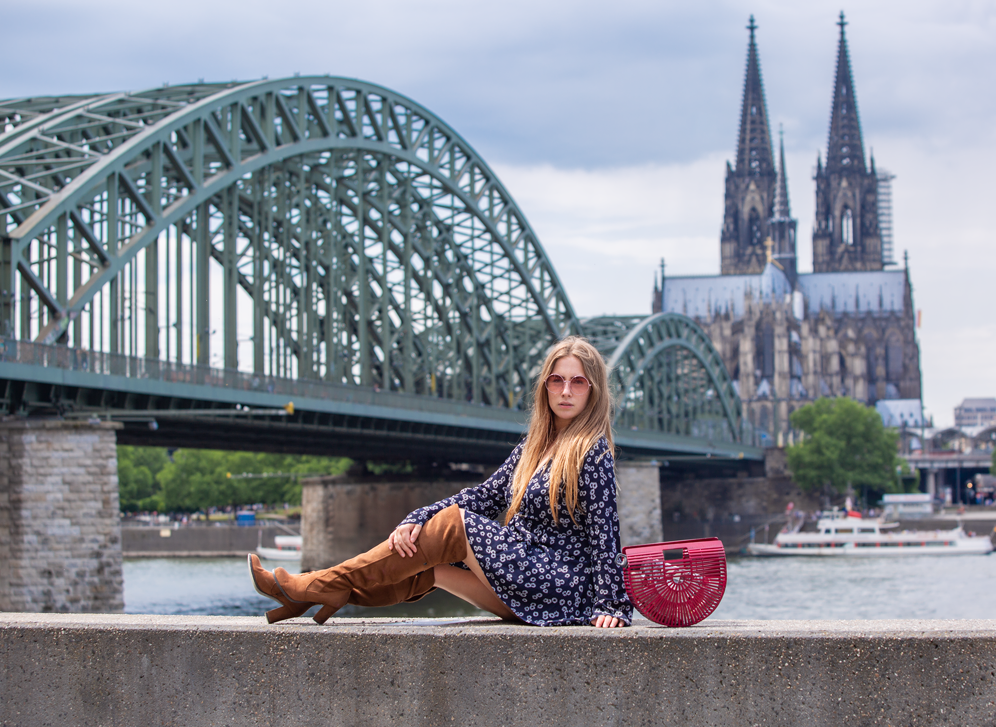 Amely Rose Citytrip Köln CGN trinkflasche Emsa Hitzewelle Sommer in Deutschland